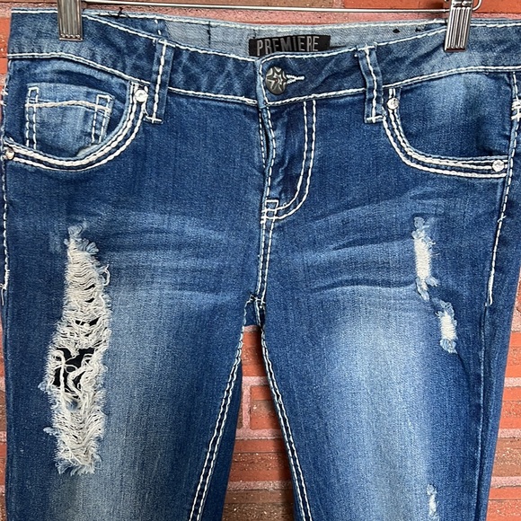 Premiere slim boot jeans size 3/4R - Picture 4 of 6